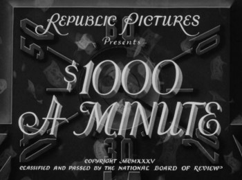 $1000 a Minute (1935) download