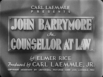 Counsellor at Law (1933) download